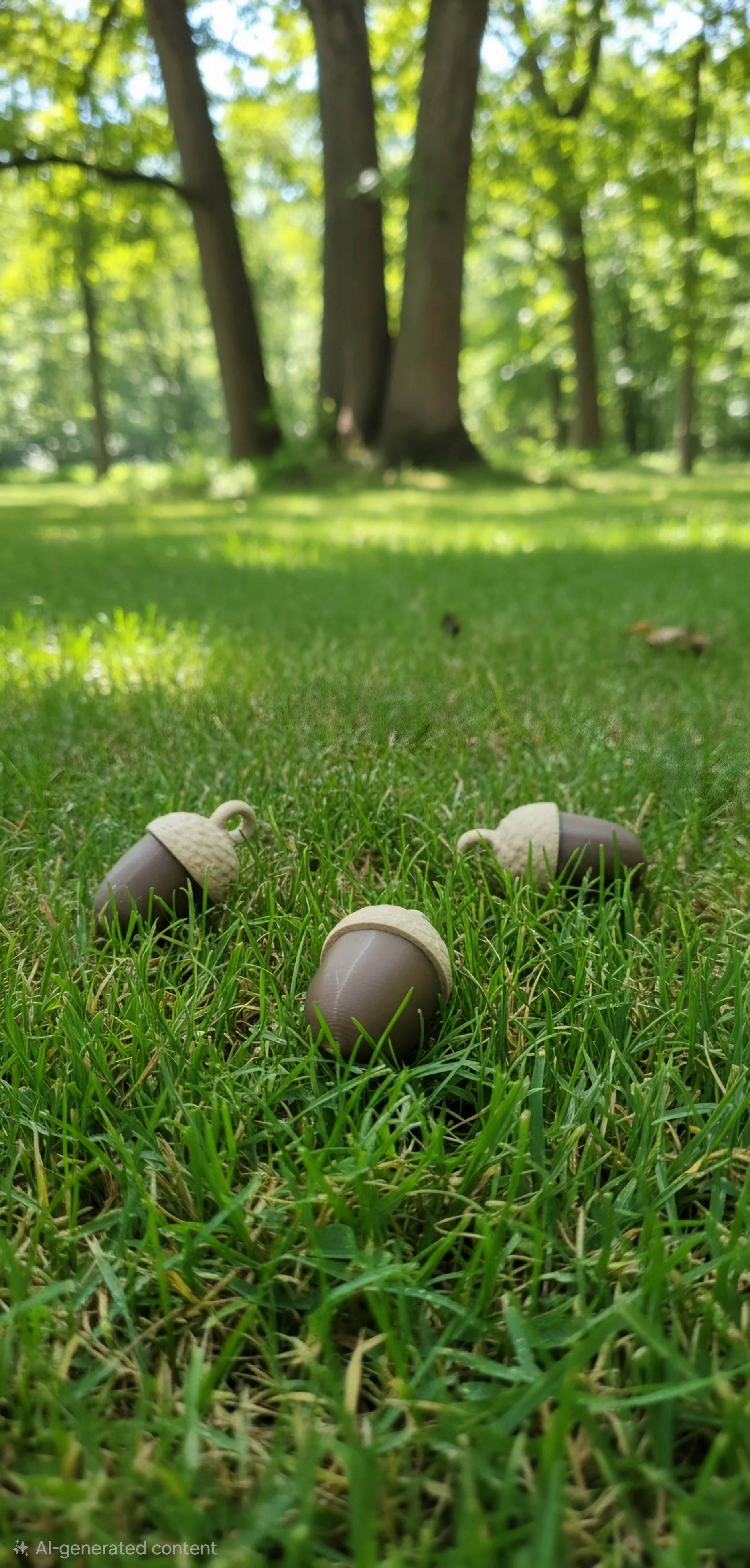 Small Acorns, choose size and color!