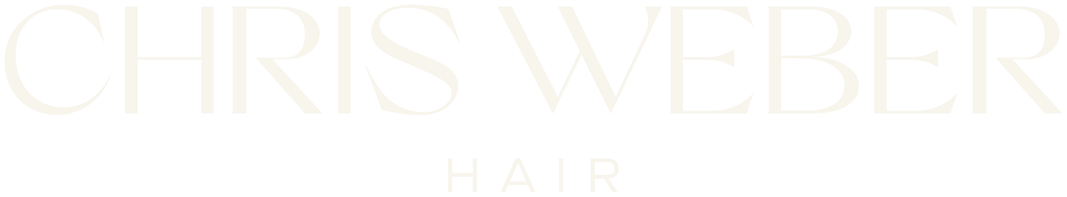 Chris Weber Hair