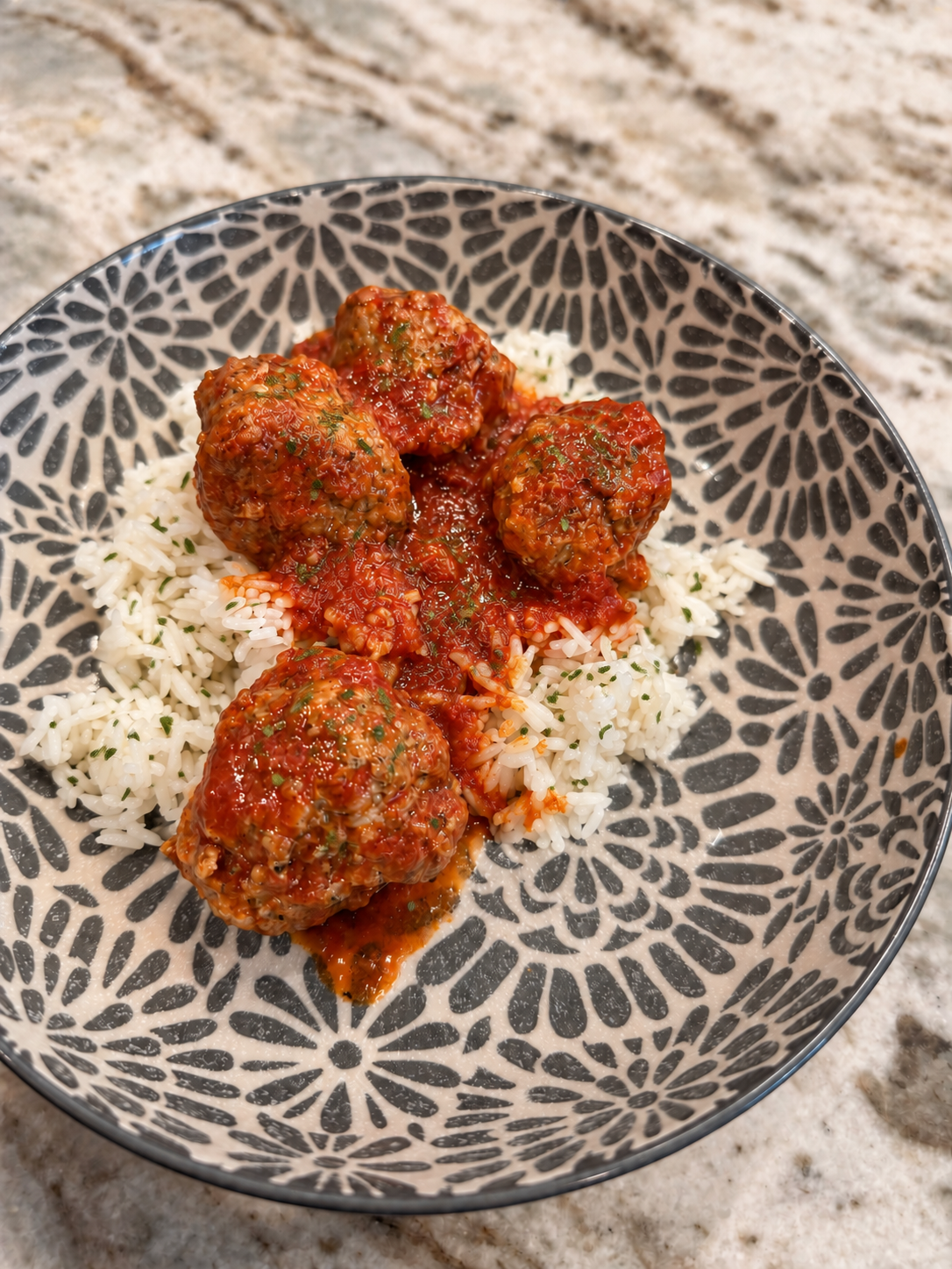 Cuban-Style Turkey Meatballs