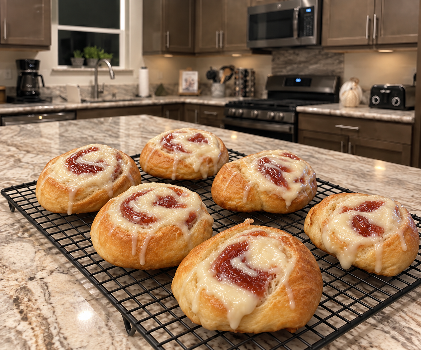 Cuban-Style Guava and Cream Cheese Danishes