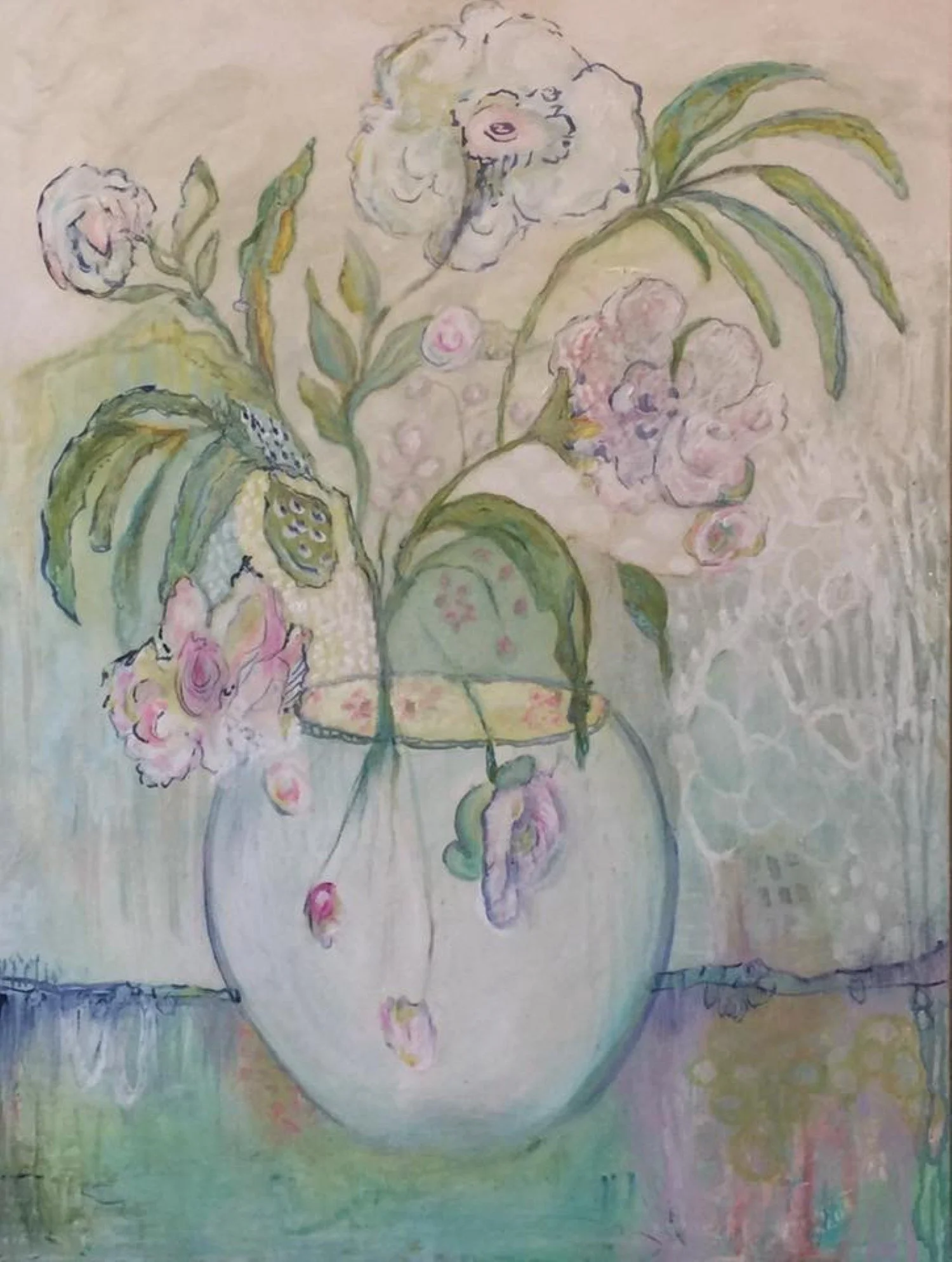 garden girl fish bowl