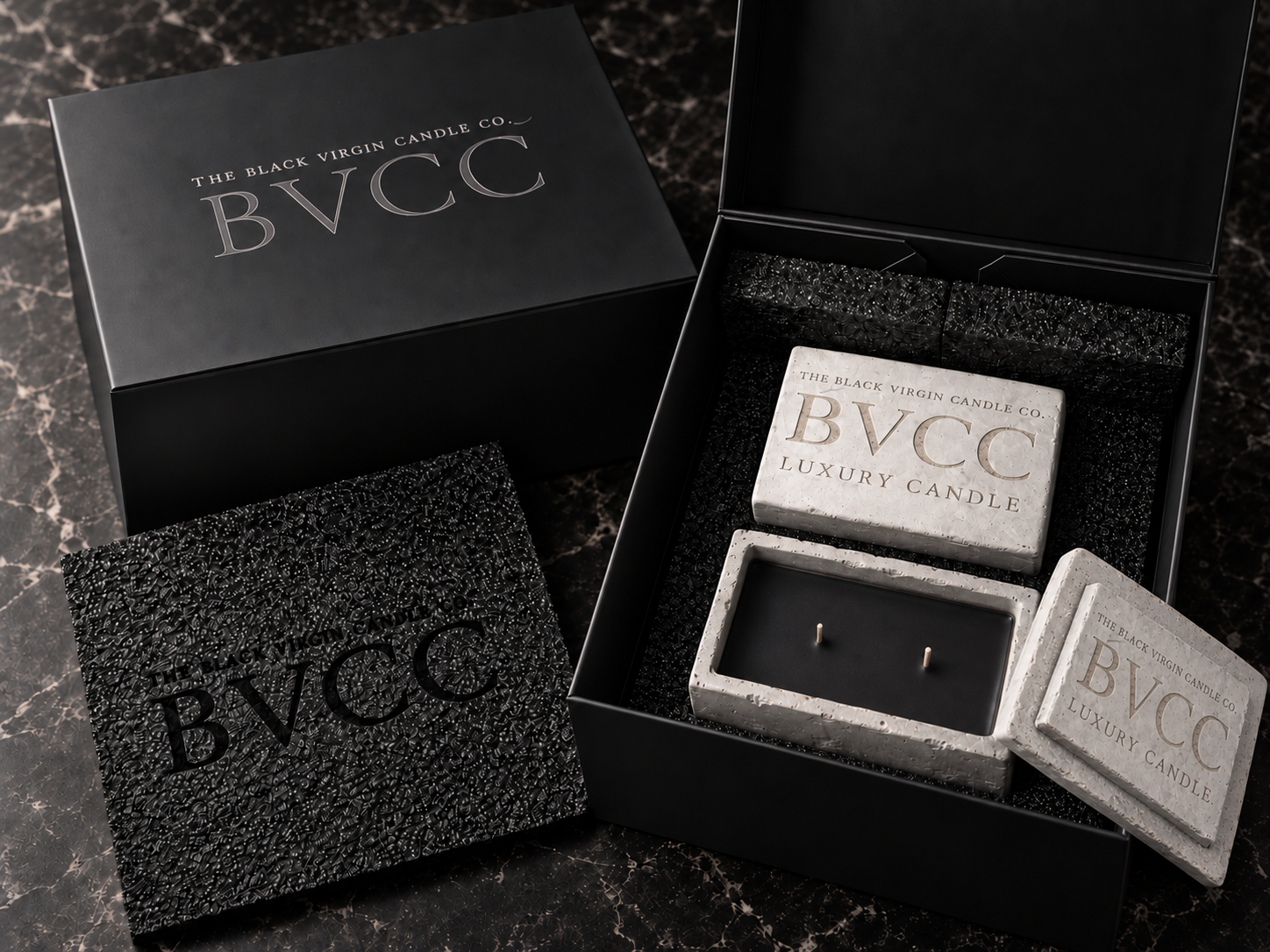 The 2-FOR EDIT - TWO-10 oz Rectangular Candles for $35