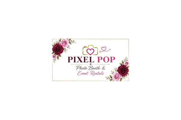 Pixel Pop Photo Booth & Event Rentals logo