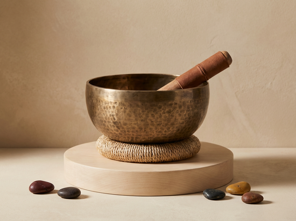 Hand-Hammered Singing Bowl