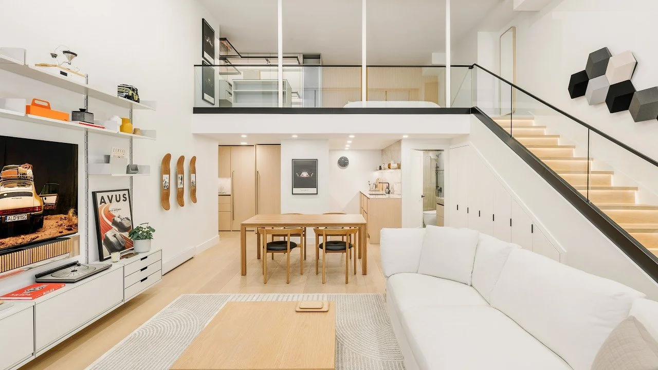 Japandi Loft Apartment Tour // Full Walkthrough, Design &amp; Tech Tour.
