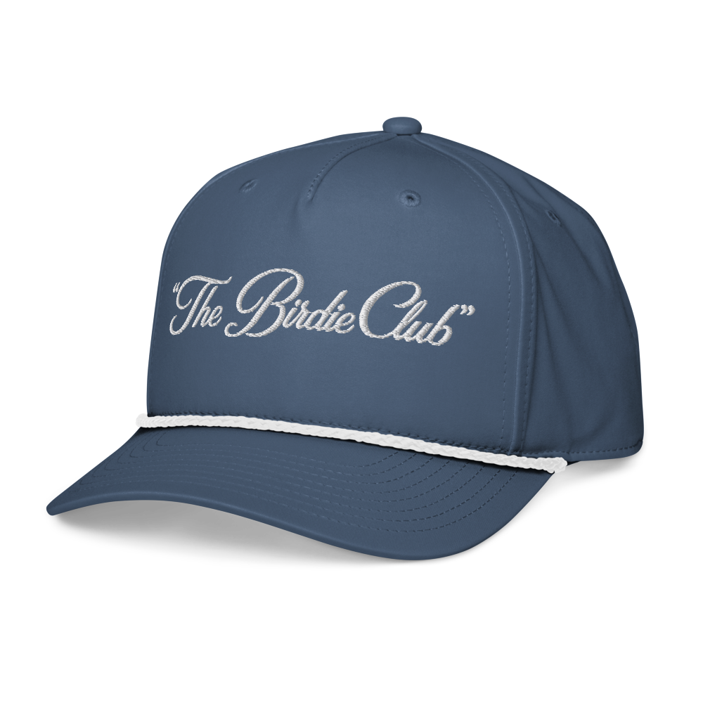 "Blue The Birdie Club"-Rope Hat