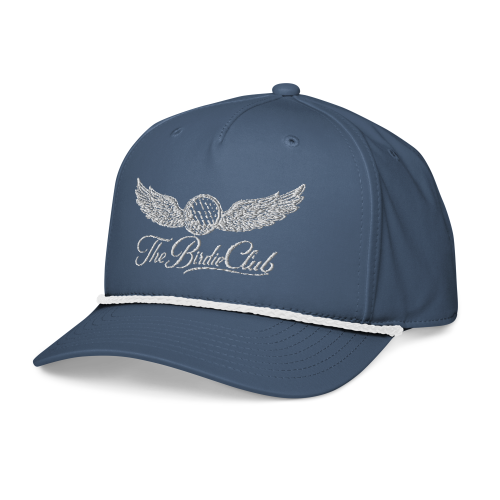 "Navy Logo"-Rope Hat