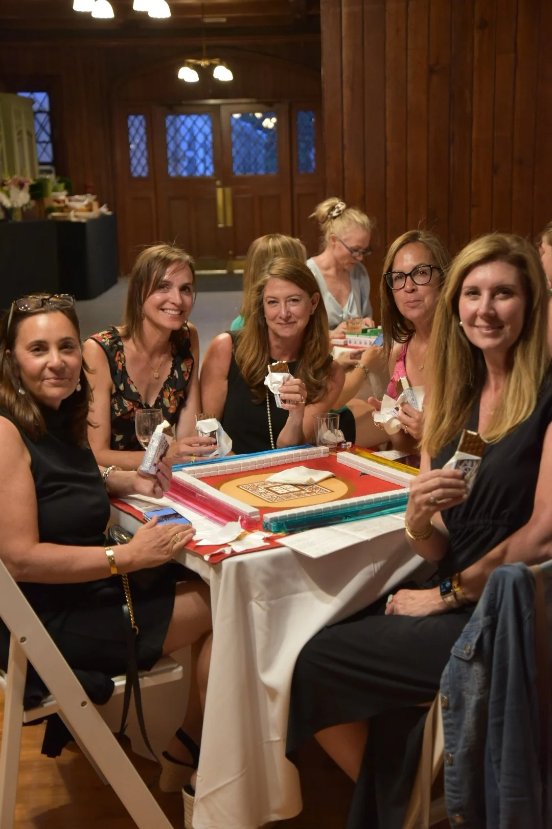 A Night of Mahjong at Lyndhurst Mansion, Tarrytown, NY.