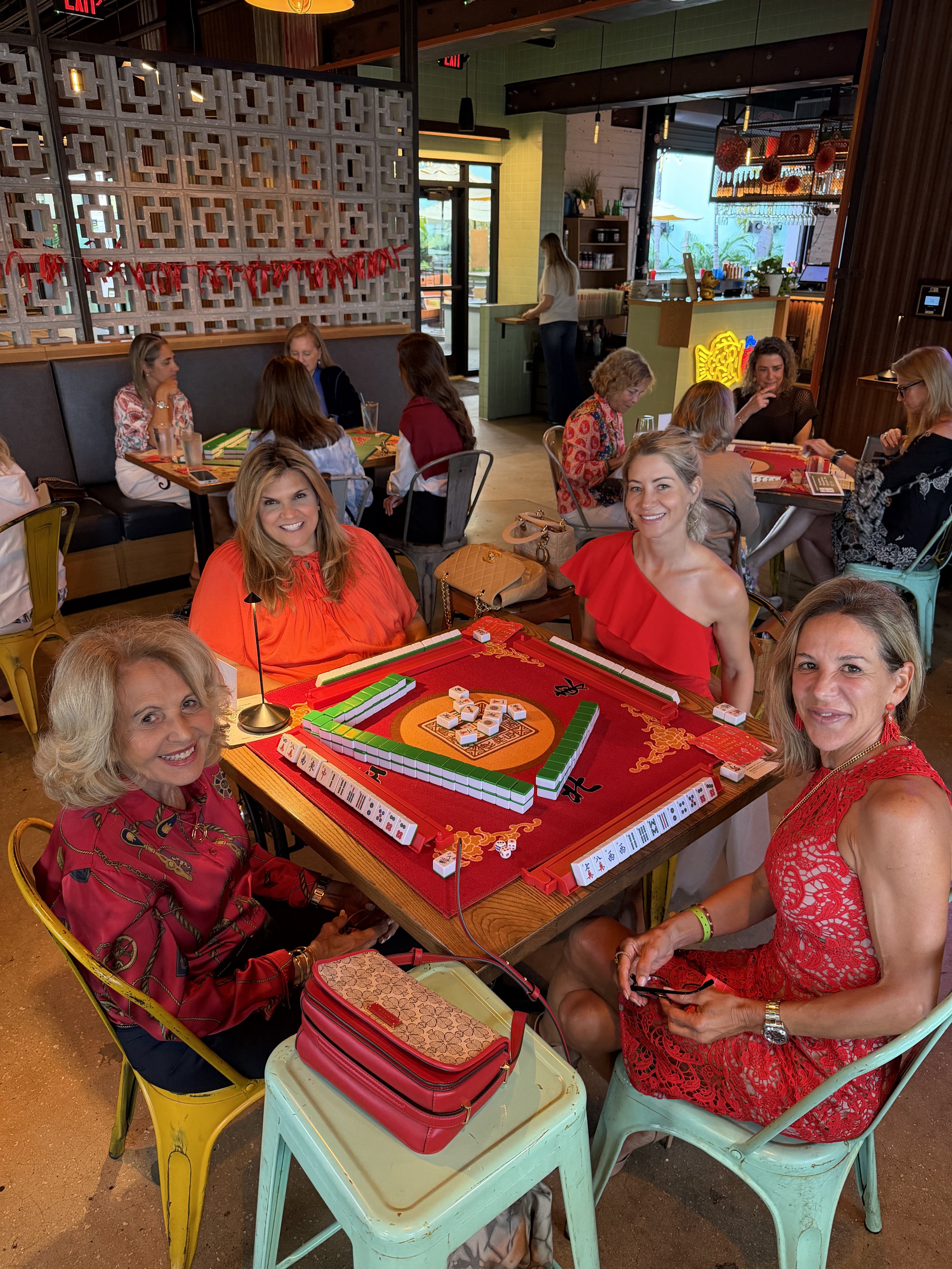 We host Open Play events at different venues including restaurants and private clubs.