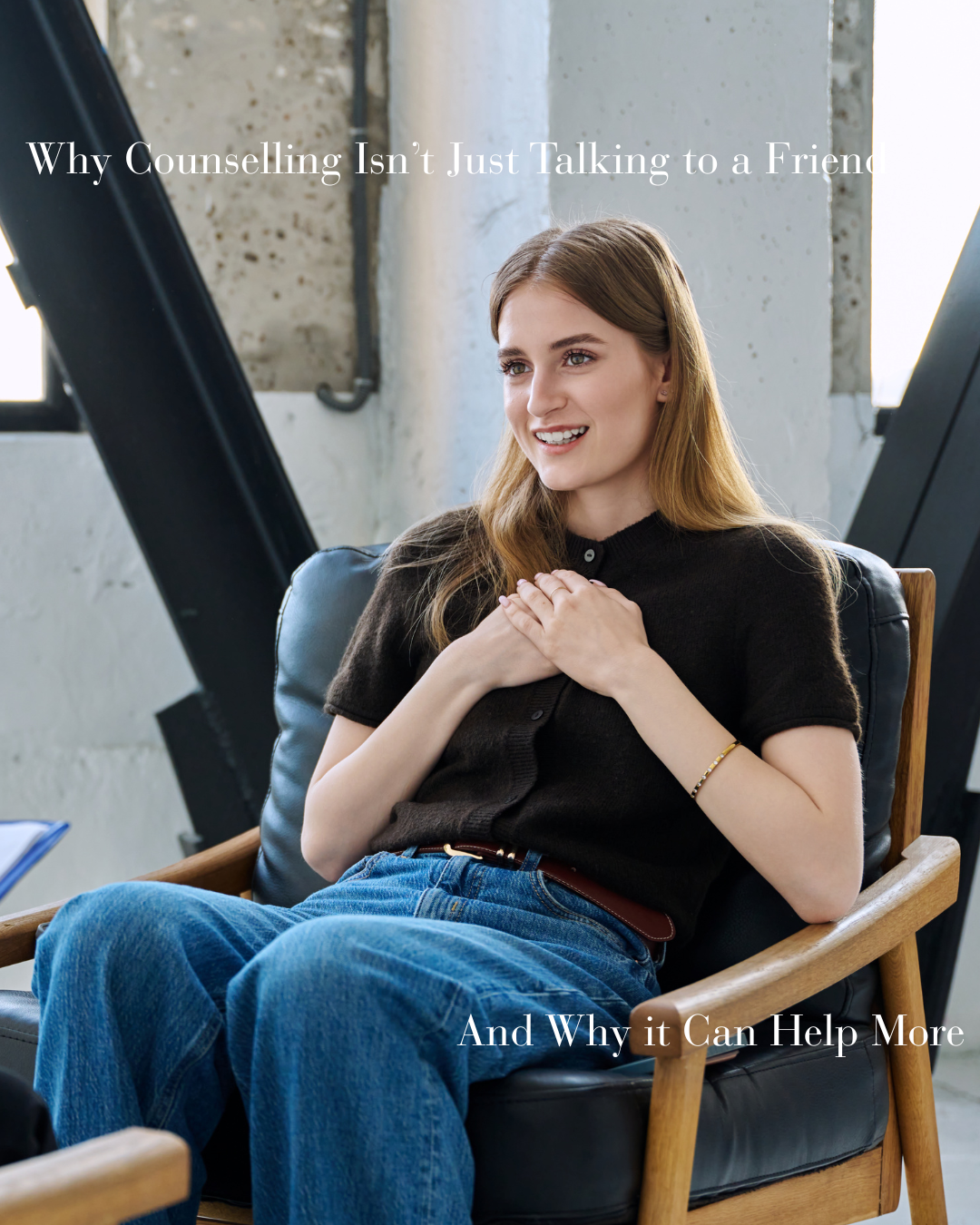 Why Counselling Isn’t Just Talking to a Friend — and Why It Can Help More