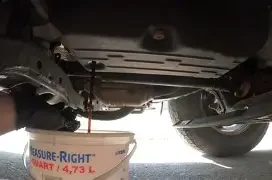 Transmission Fluid Drain and Fill