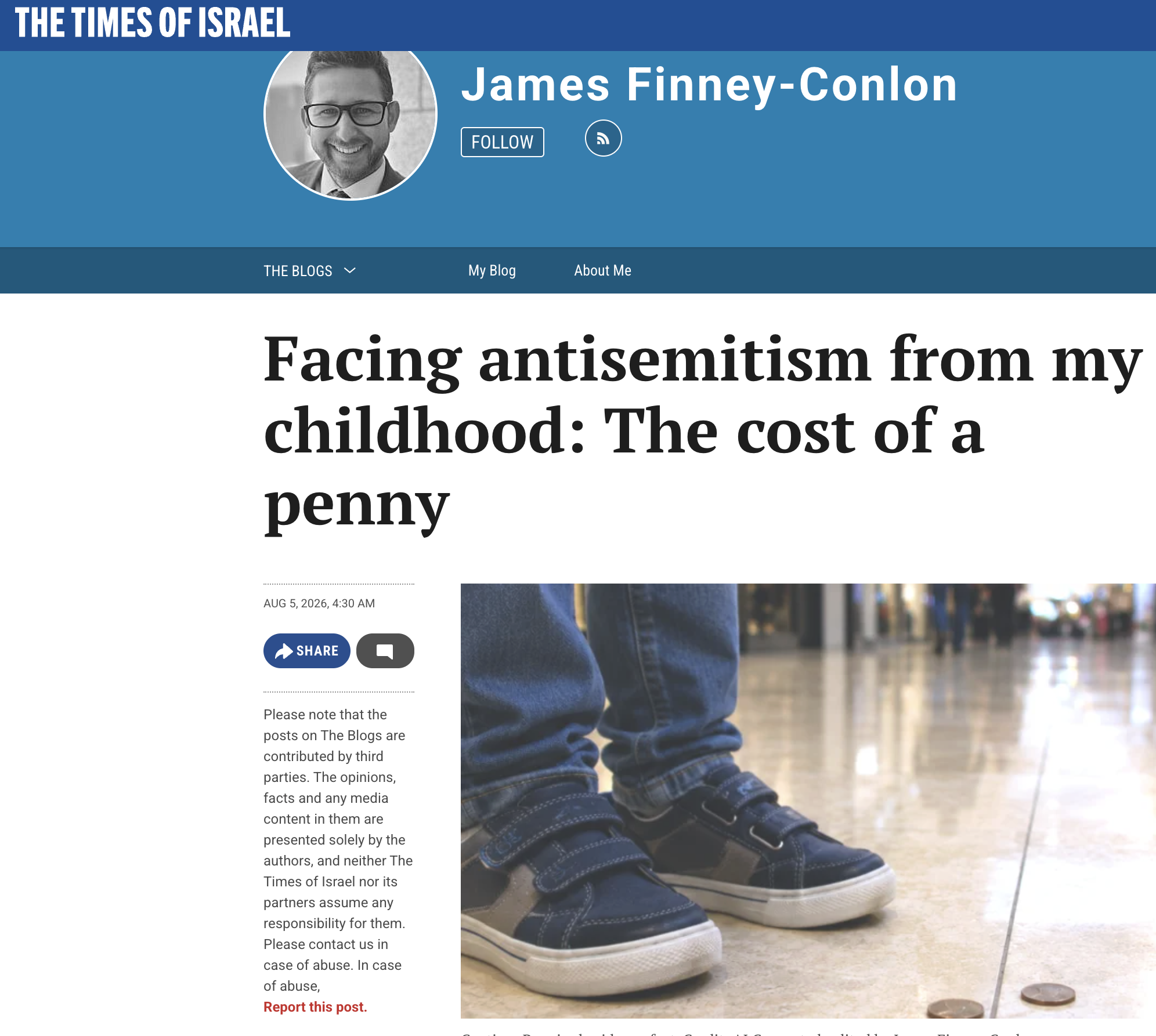 Article on Antisemitism