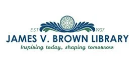 James V. Brown Library logo