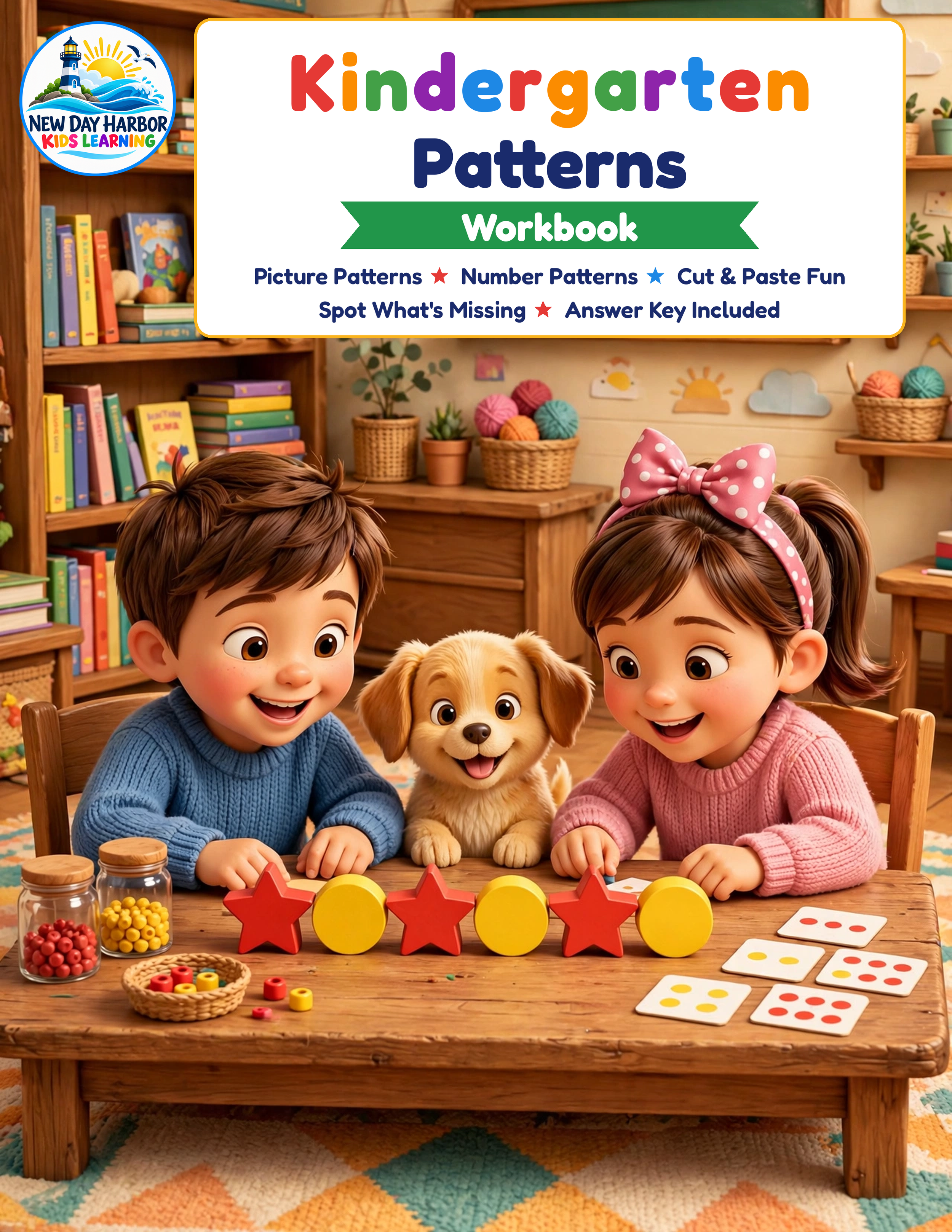 Kindergarten Patterns Workbook