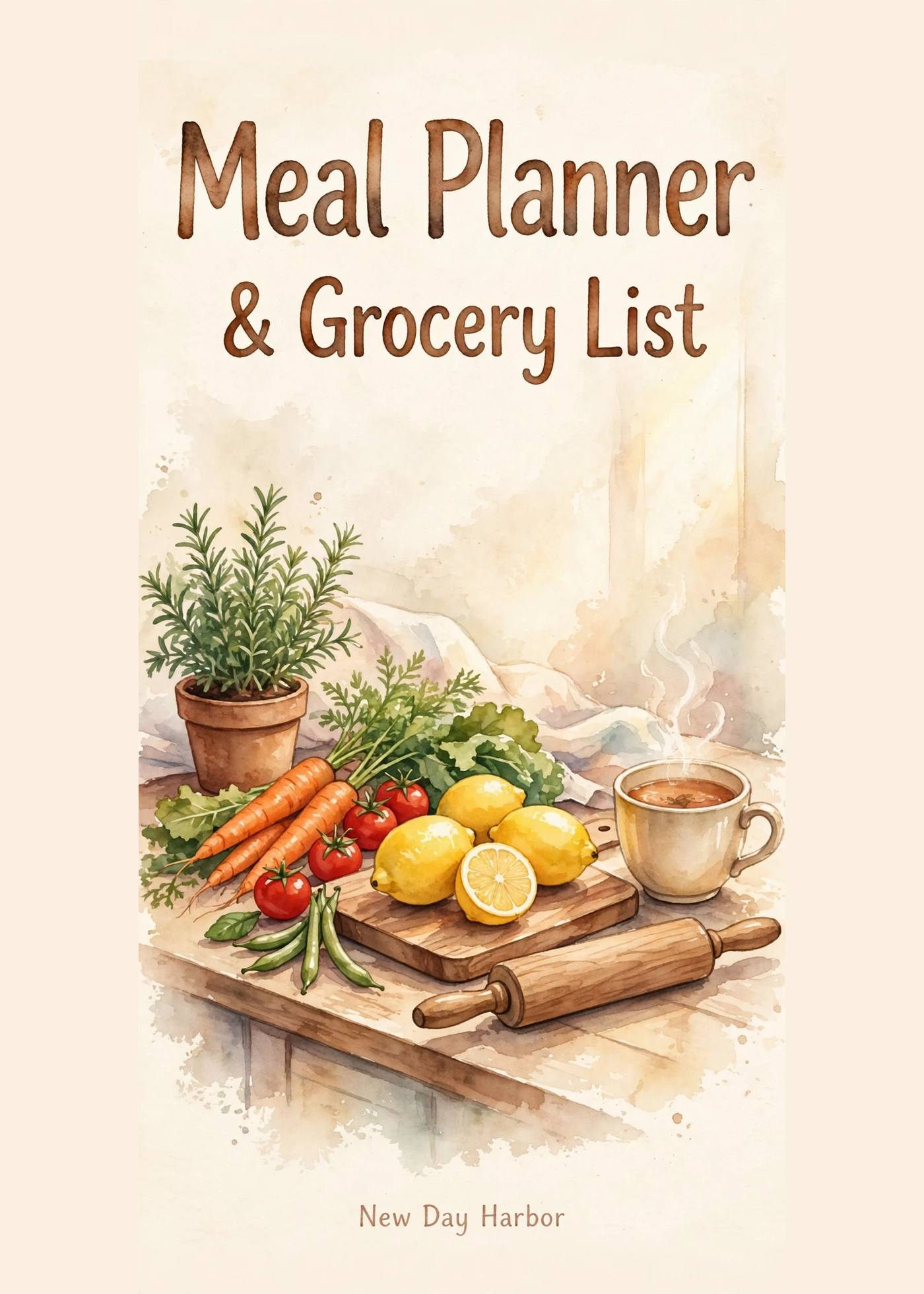 Meal Planner & Grocery List – FREE Printable Planner