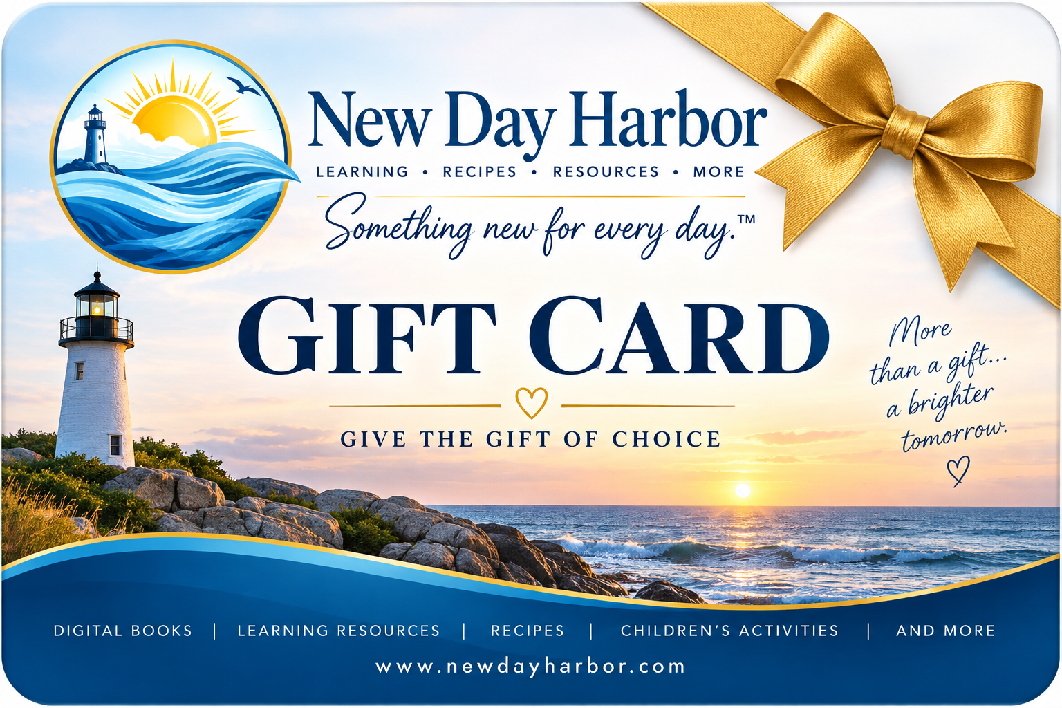 New Day Harbor Gift Card