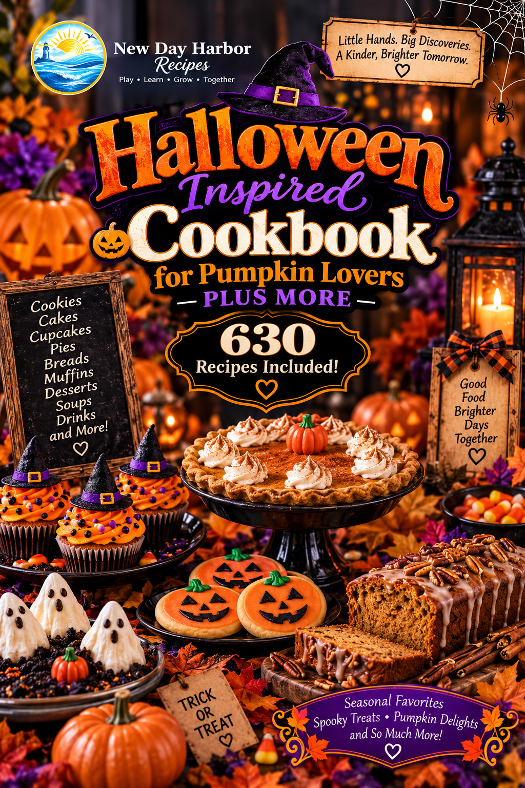 New Day Harbor Halloween Inspired Cookbook for Pumpkin Lovers — PLUS MORE!