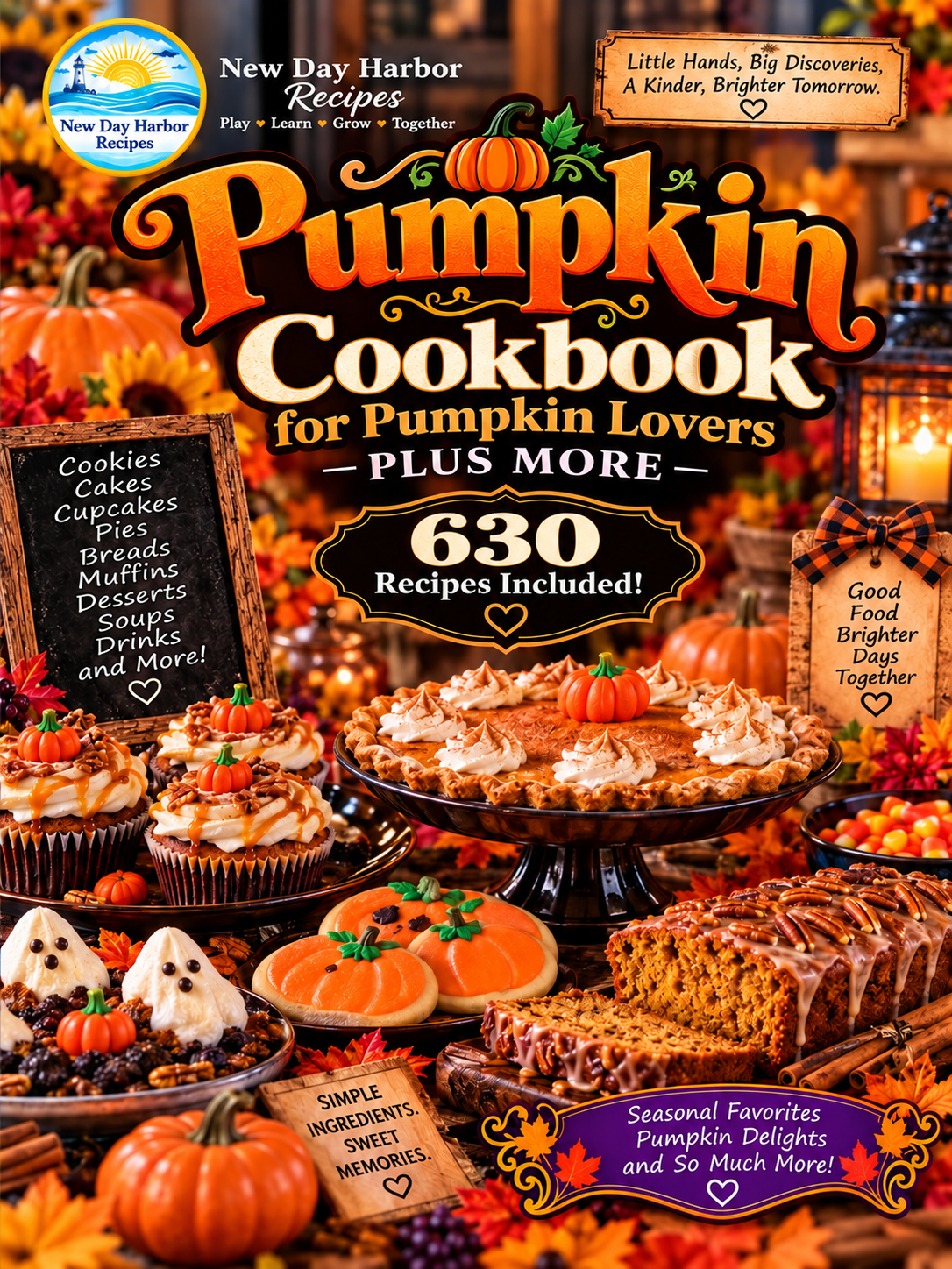 New Day Harbor Cookbook for Pumpkin Lovers — PLUS MORE!