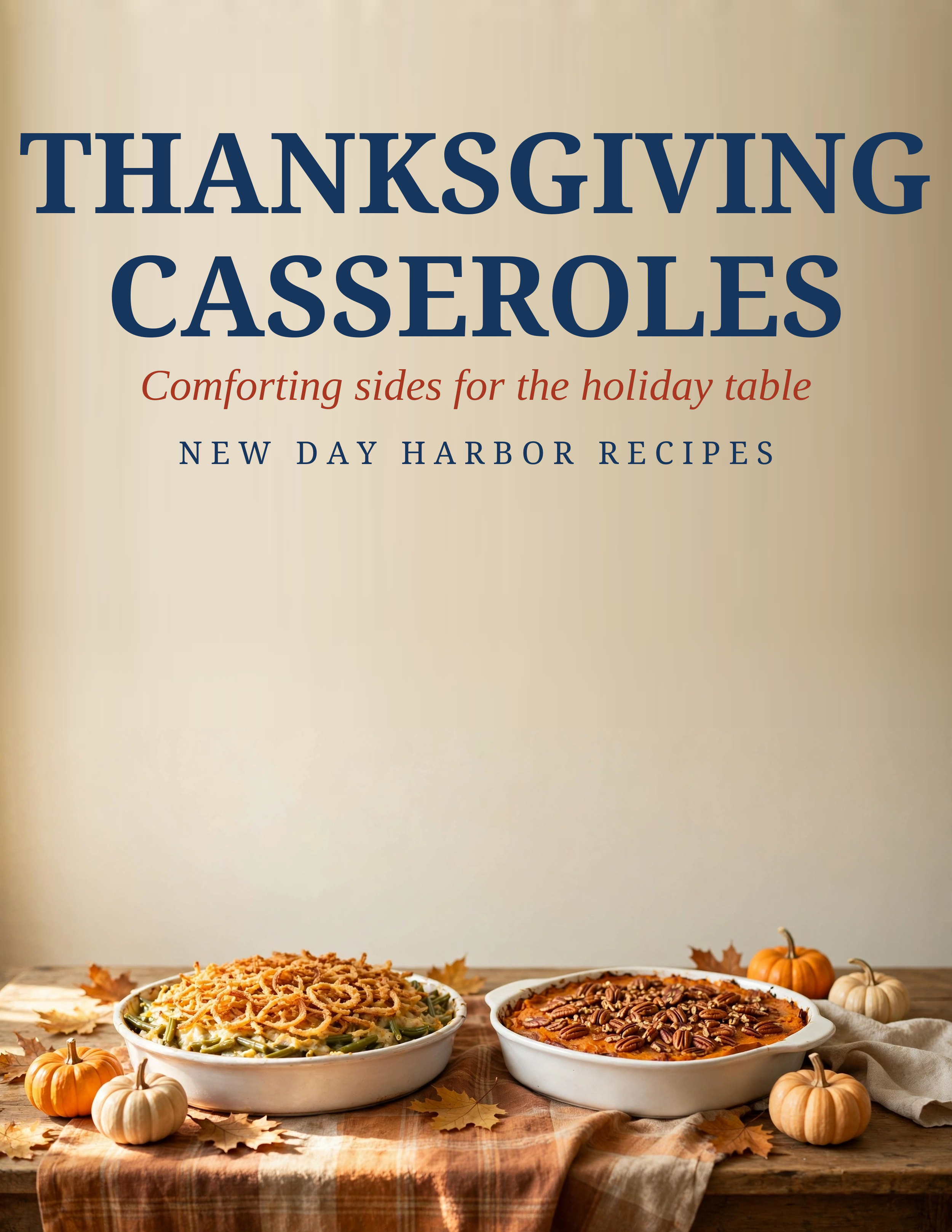 Thanksgiving Casseroles — FREE Cookbook with 26 Casserole Recipes and Photos