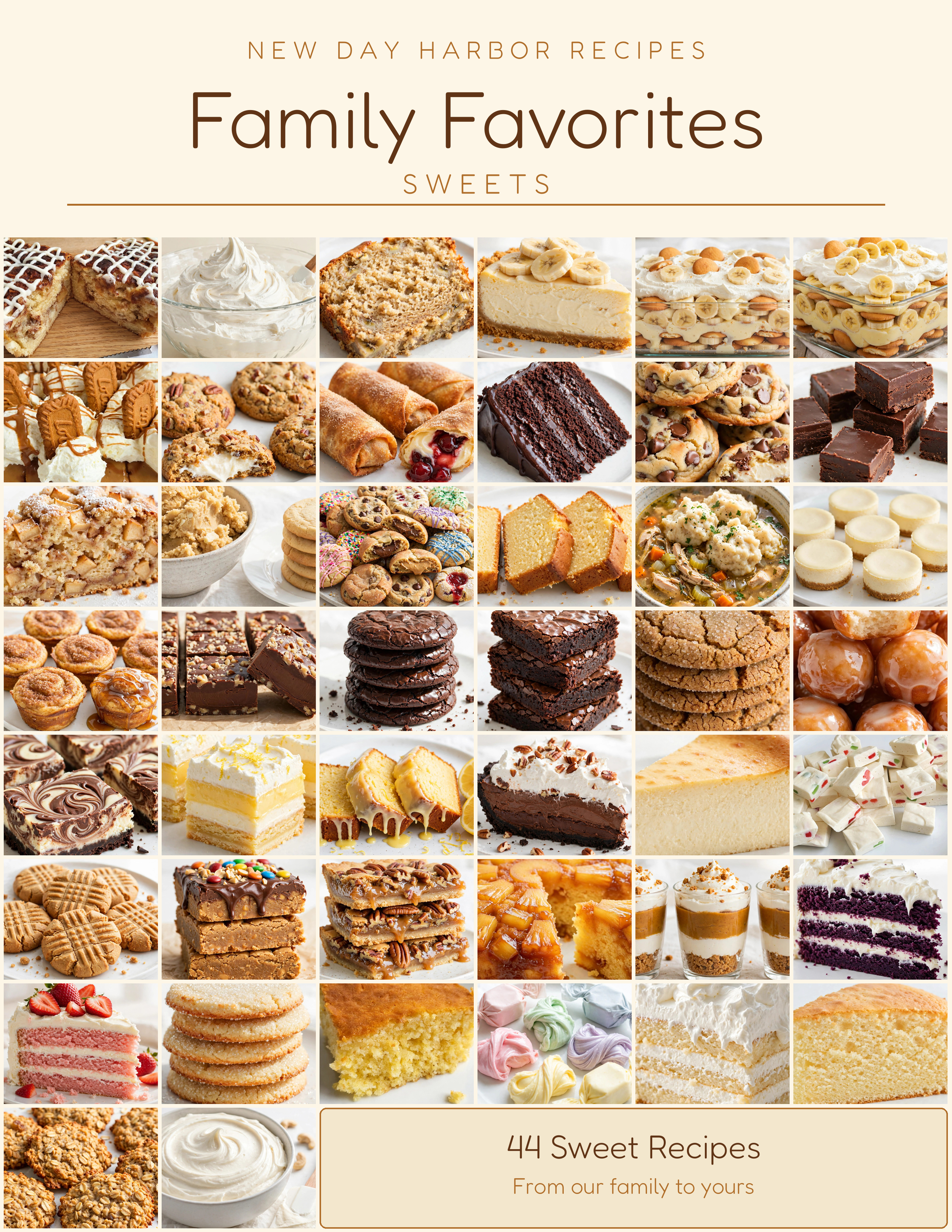 Family Favorites Sweets Cookbook