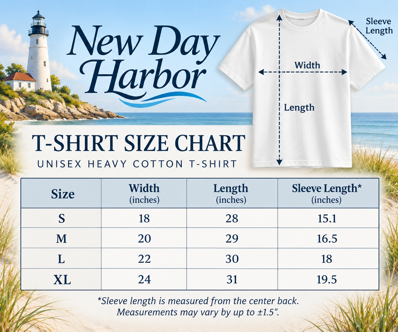 New Day Harbor T-Shirt Size Chart.png