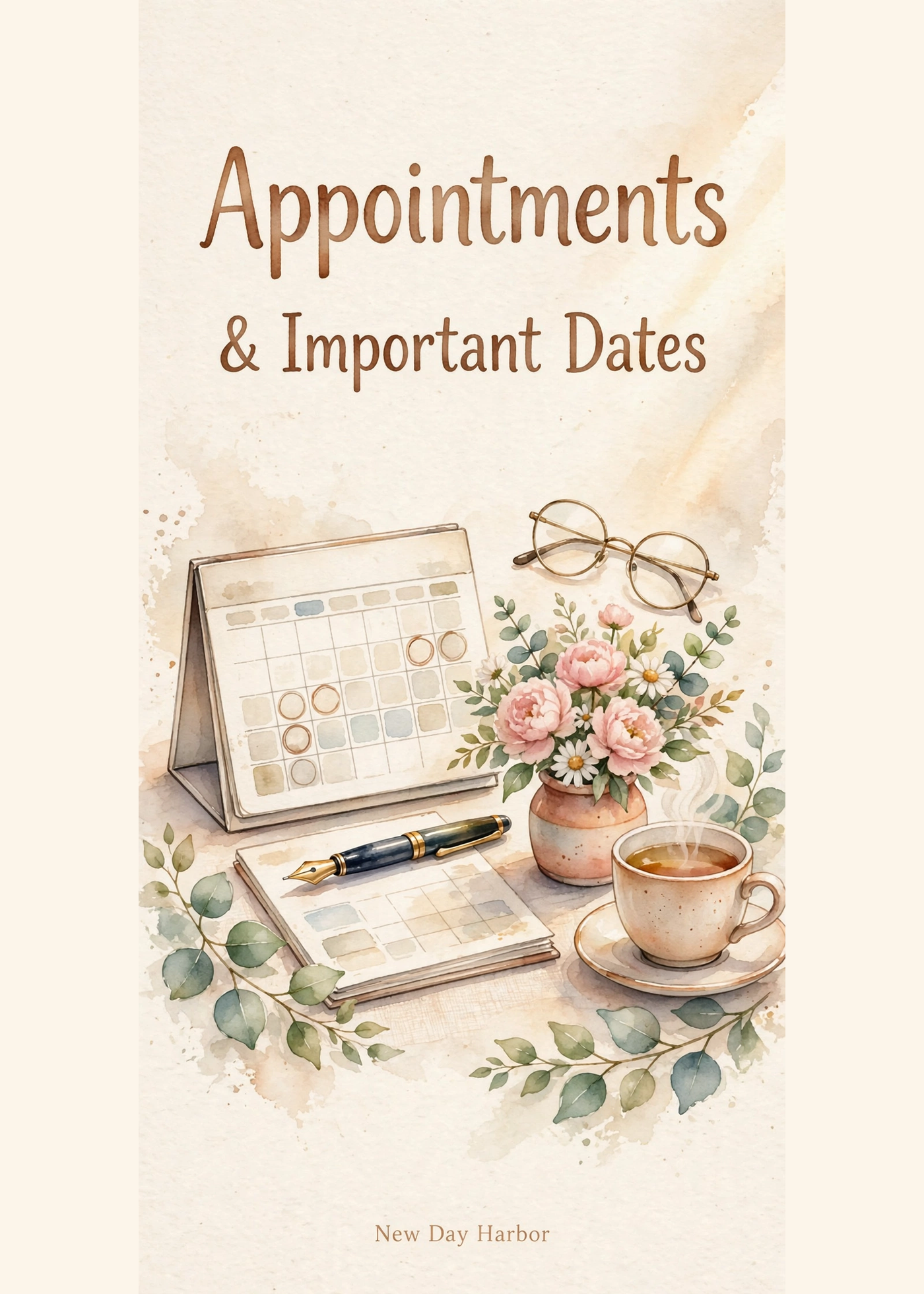 Appointments & Important Dates – FREE Printable Planner