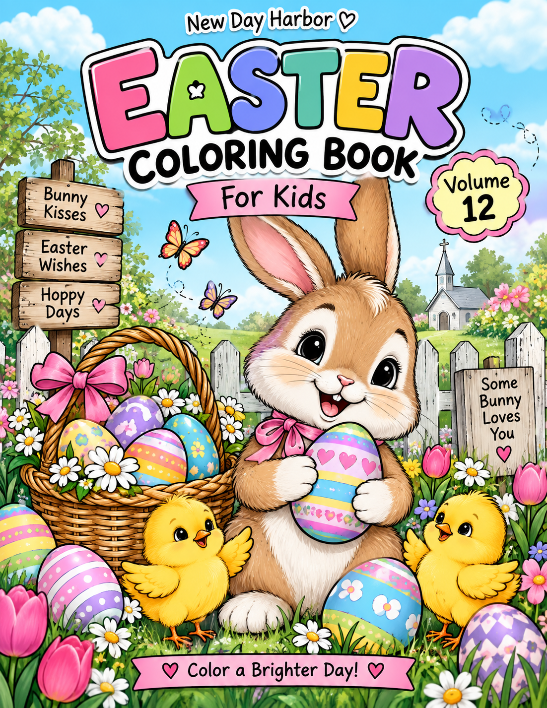 New Day Harbor Kids – Easter Coloring Book, Volume 12
