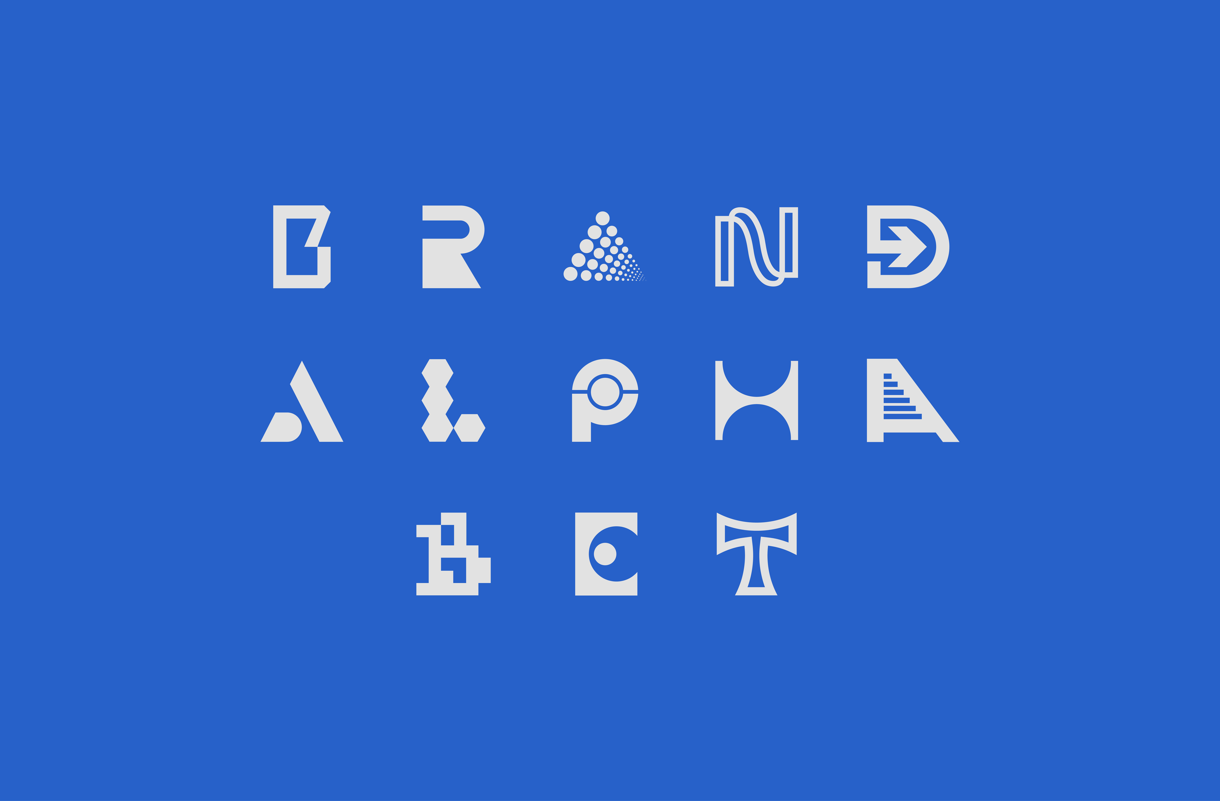 Brand Alphabet  |  Logo Design