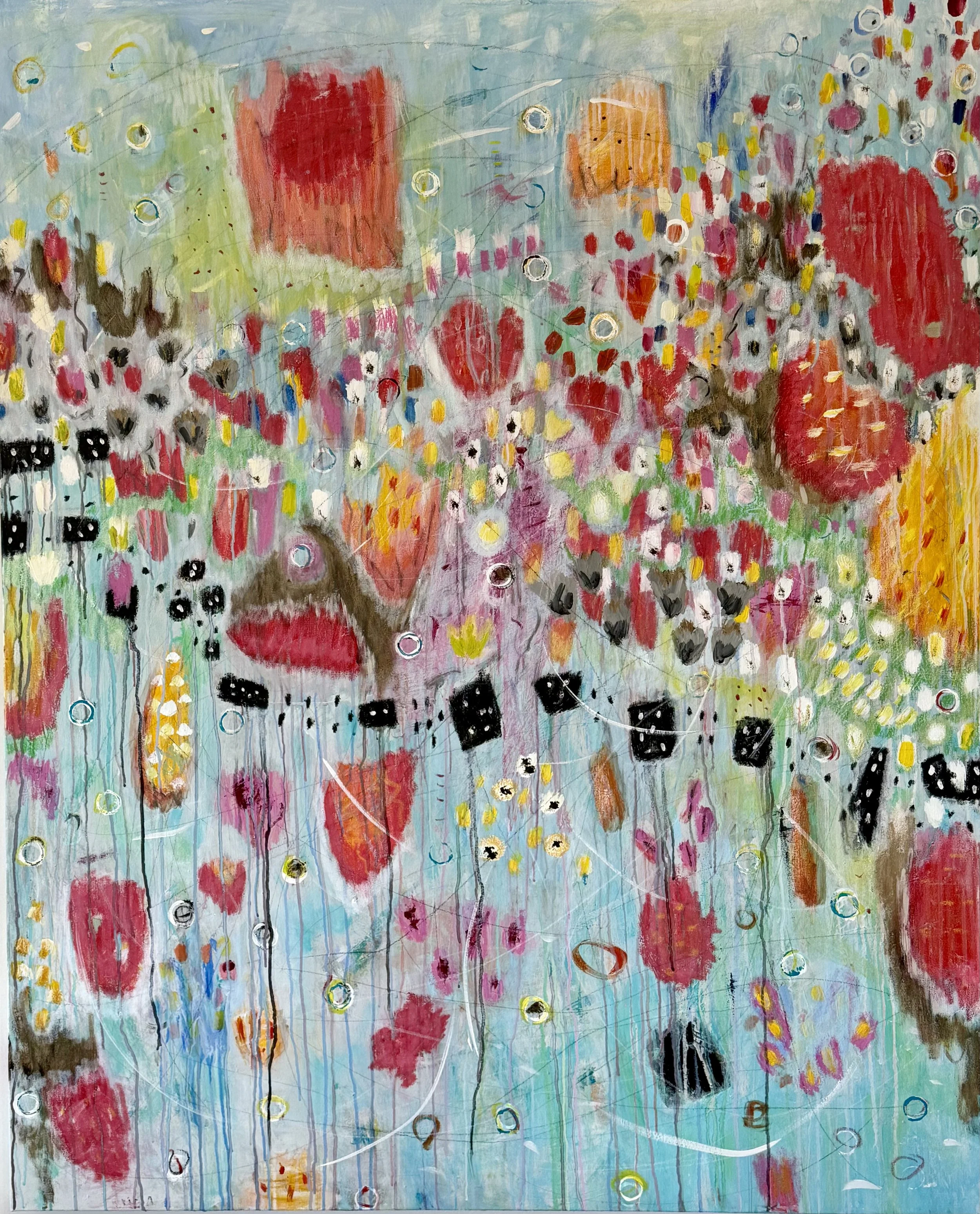 Fields of Fun! 48x60 SOLD