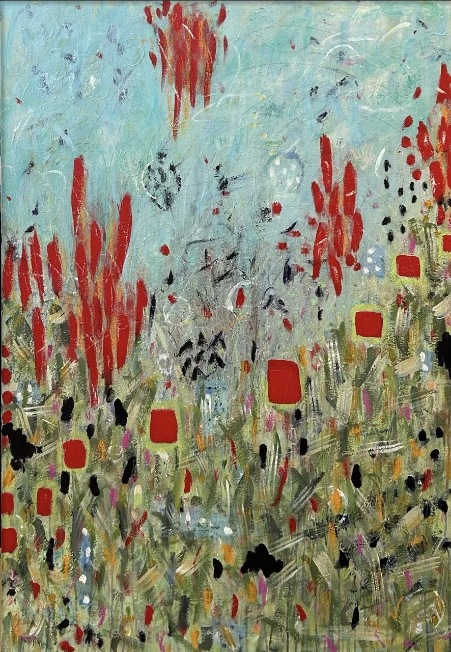 Running In The Fields.     36 x48     $1200