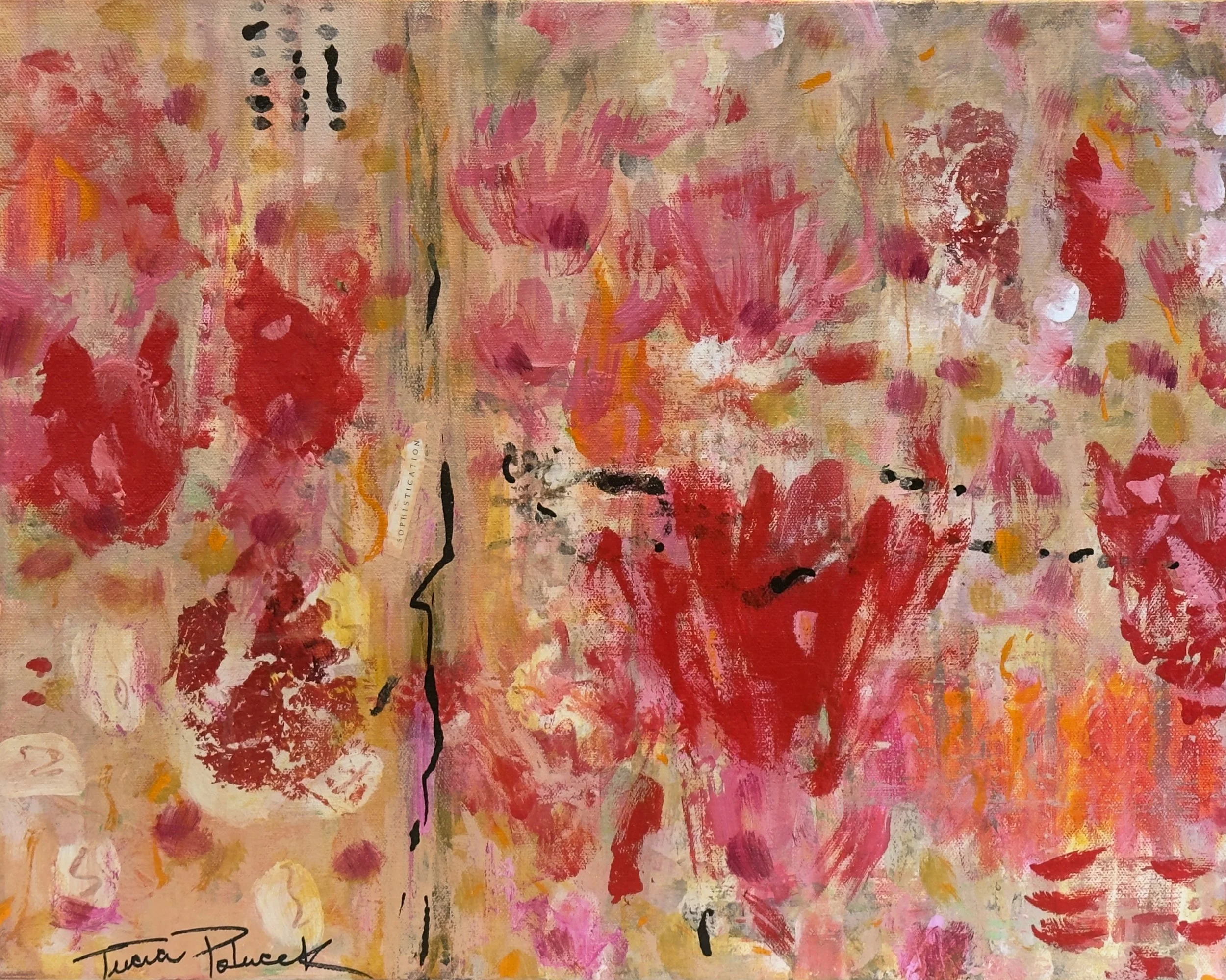 I Love Flowers! 16x20. SOLD