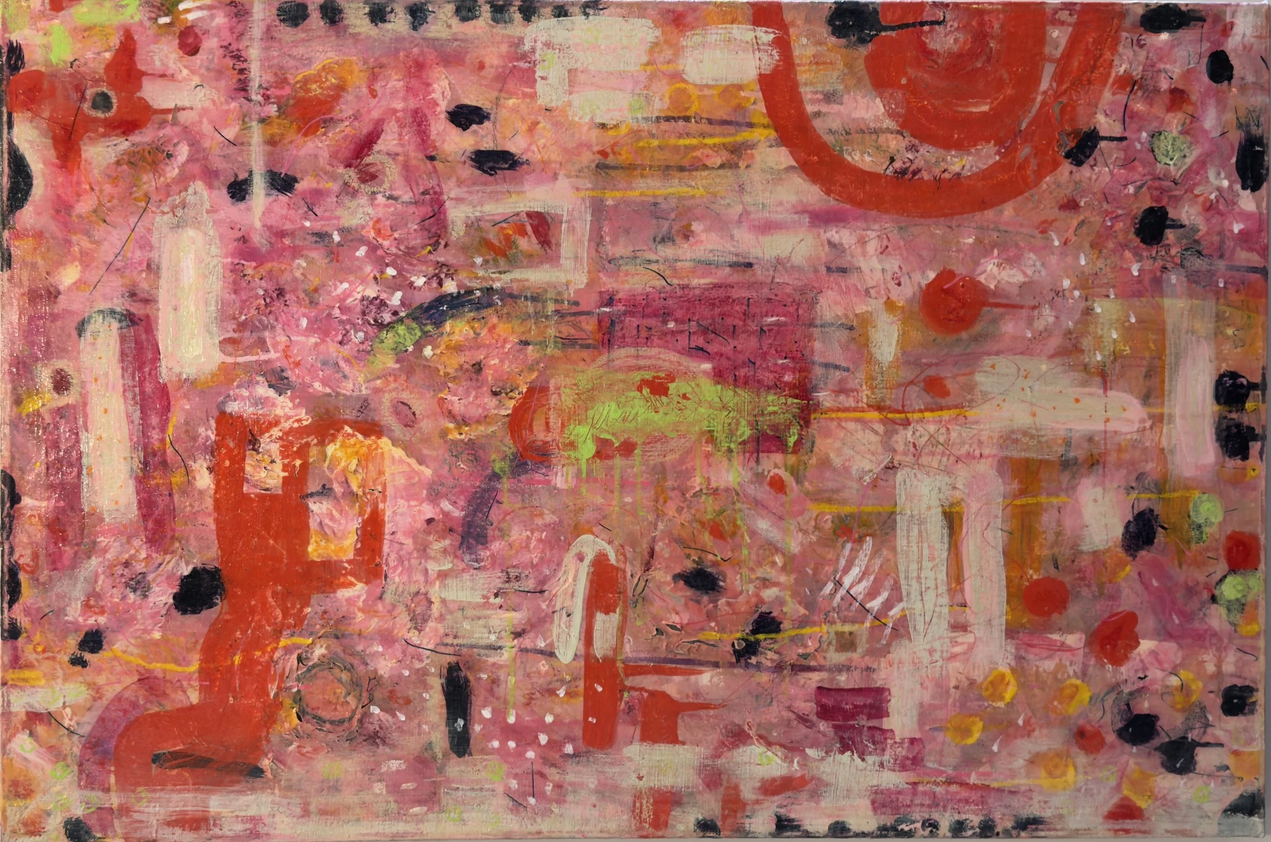 Controlled Chaos.      36 x 24        $800
