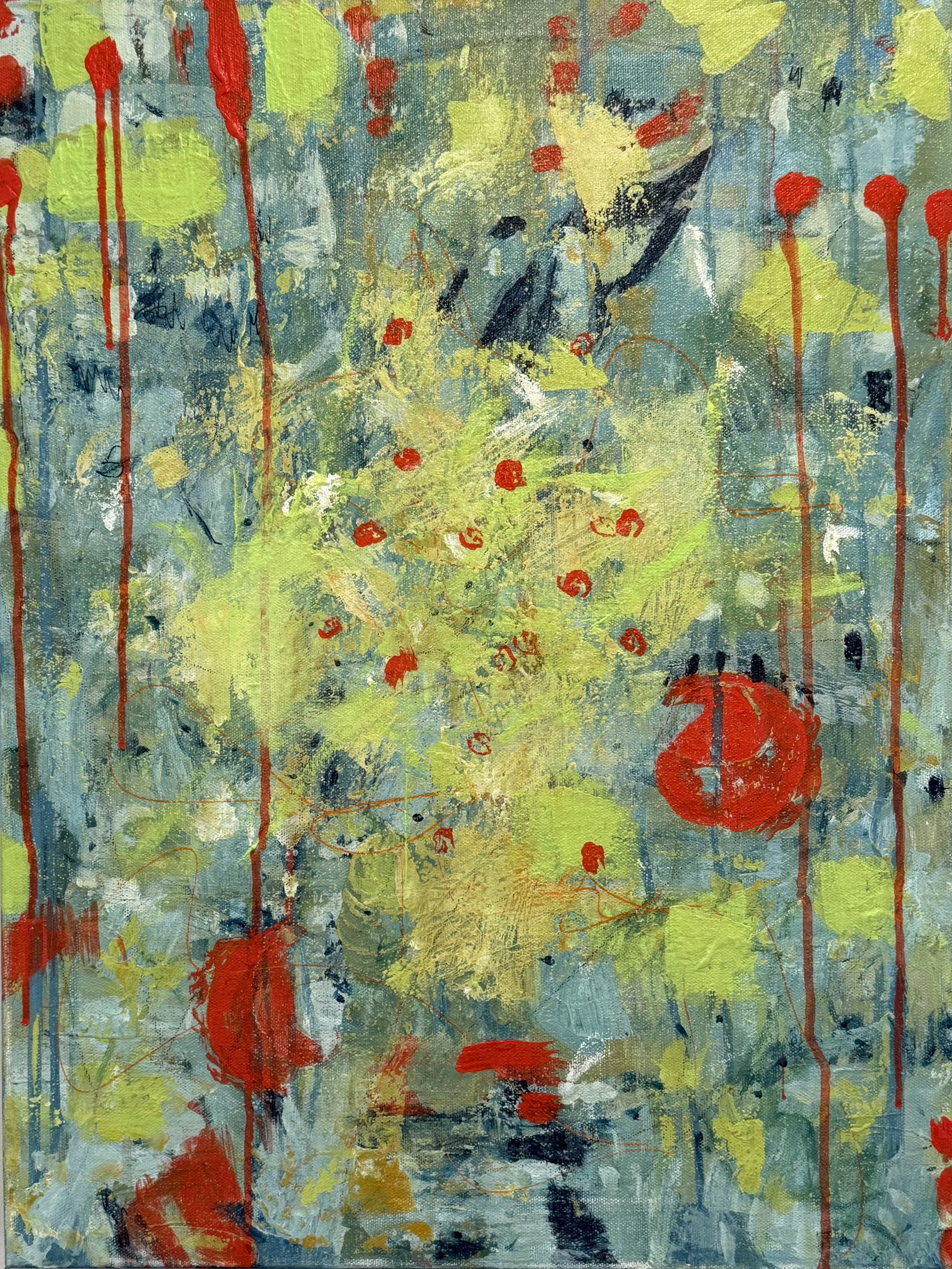 Water Garden.       18x24.      $600