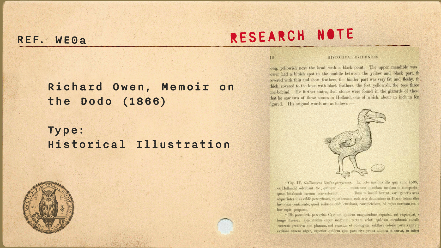 Research Note - Dodo