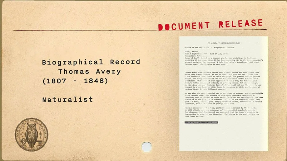 Avery Biographical Record