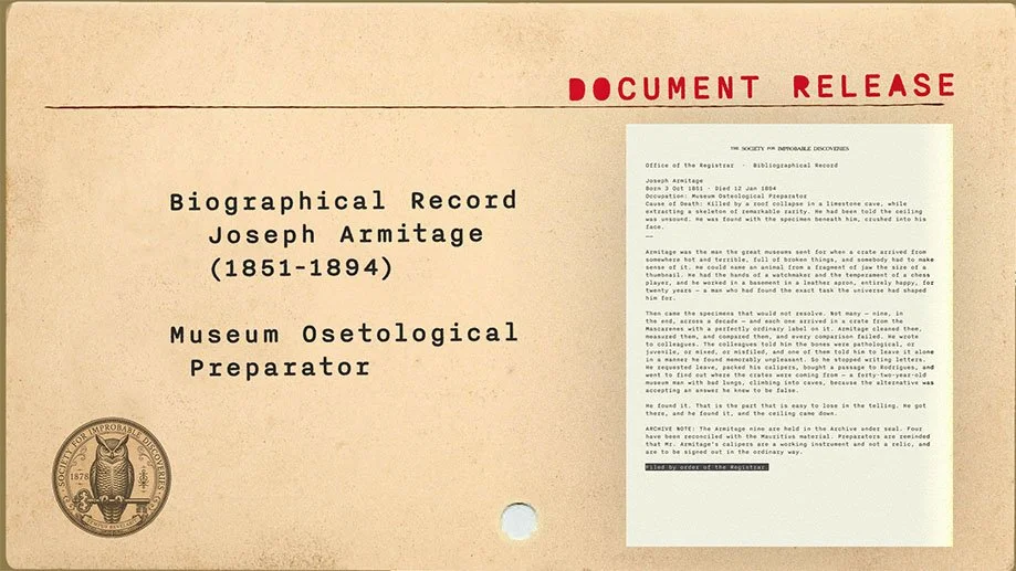 Armitage Biographical Record