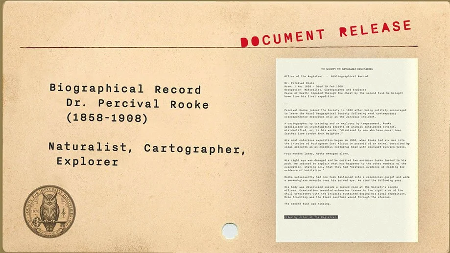 Rooke Biographical Record