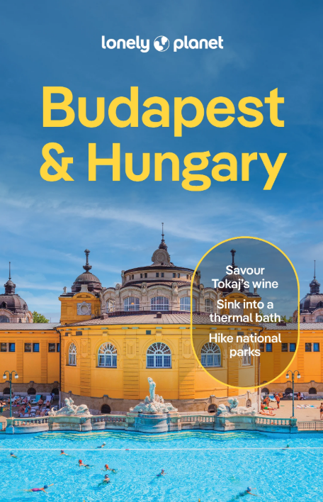 Cover of Budapest & Hungary travel guide by Lonely Planet