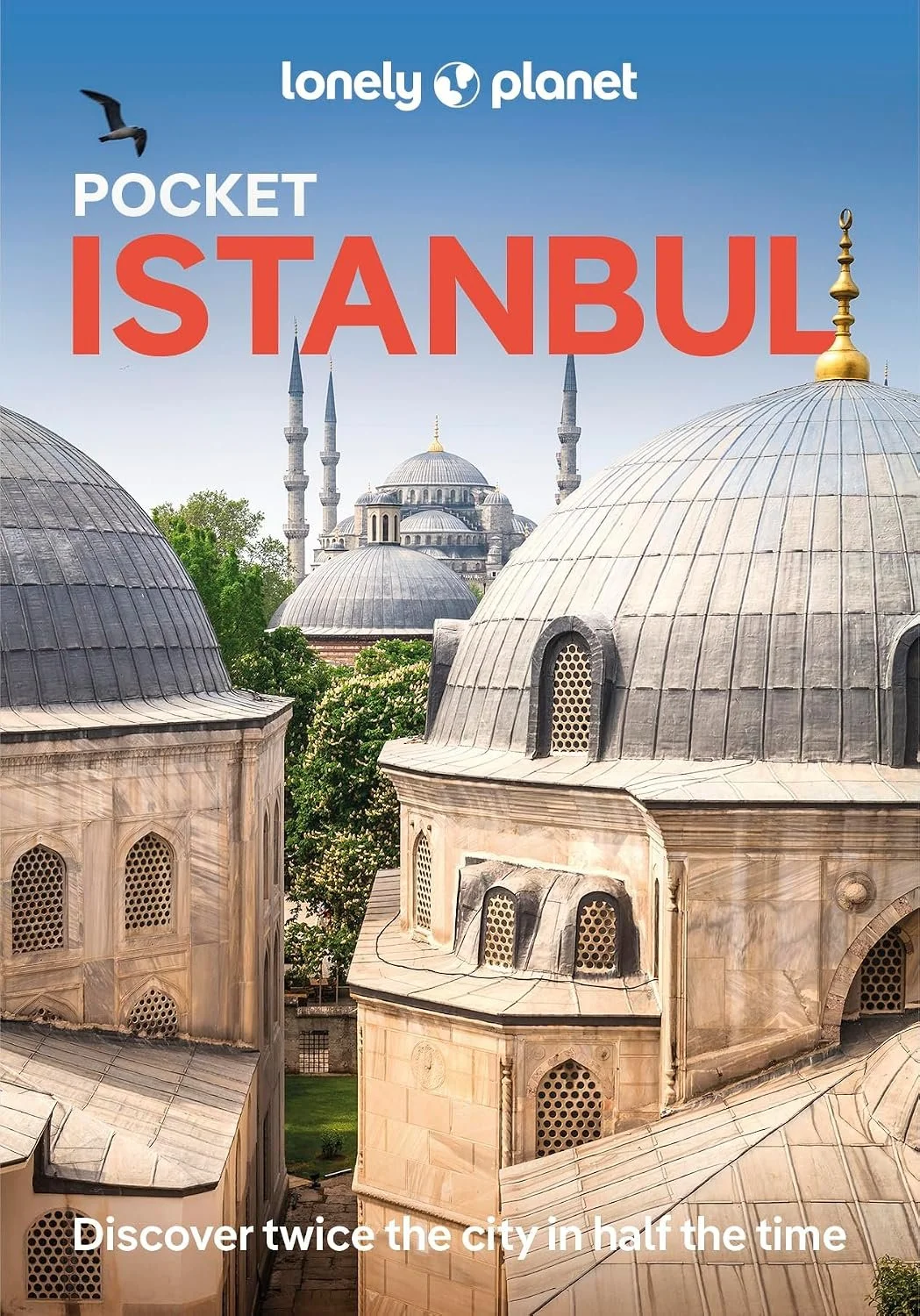 Cover of Lonely Planet a travel guidebook of Istanbul.