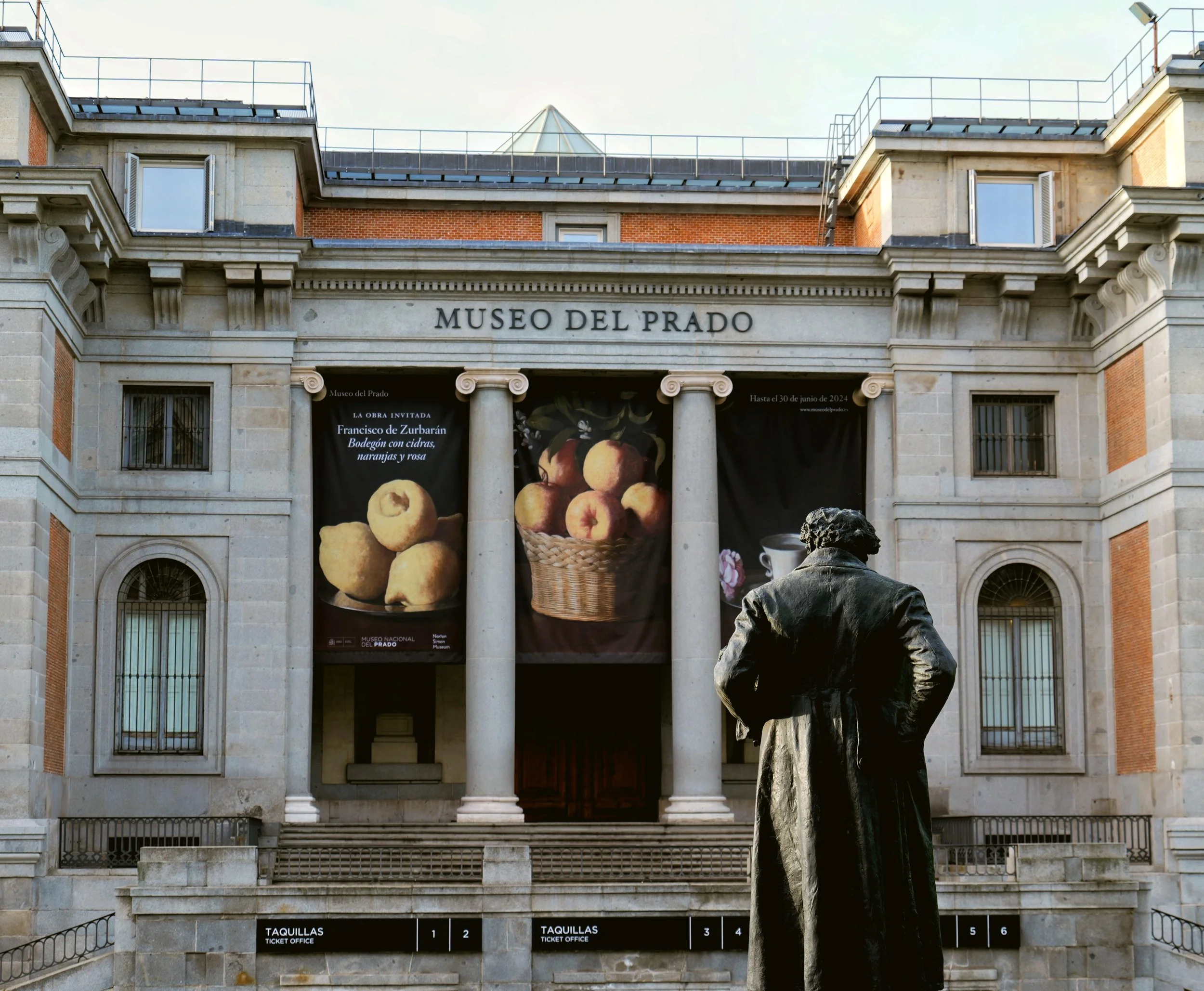 Exterior of Museo del Prado, Madrid