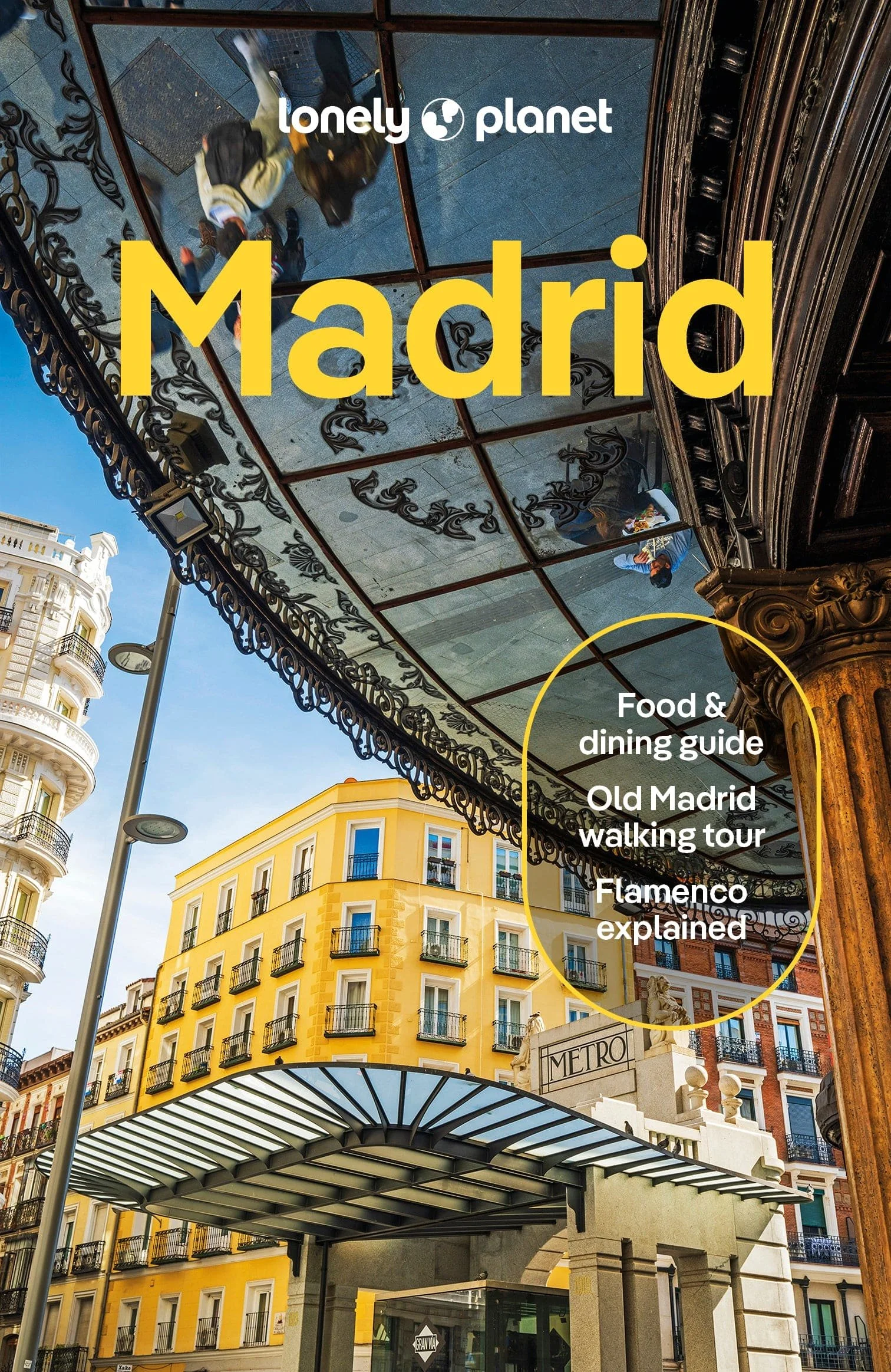 Cover of Lonely Planet travel guide for Madrid