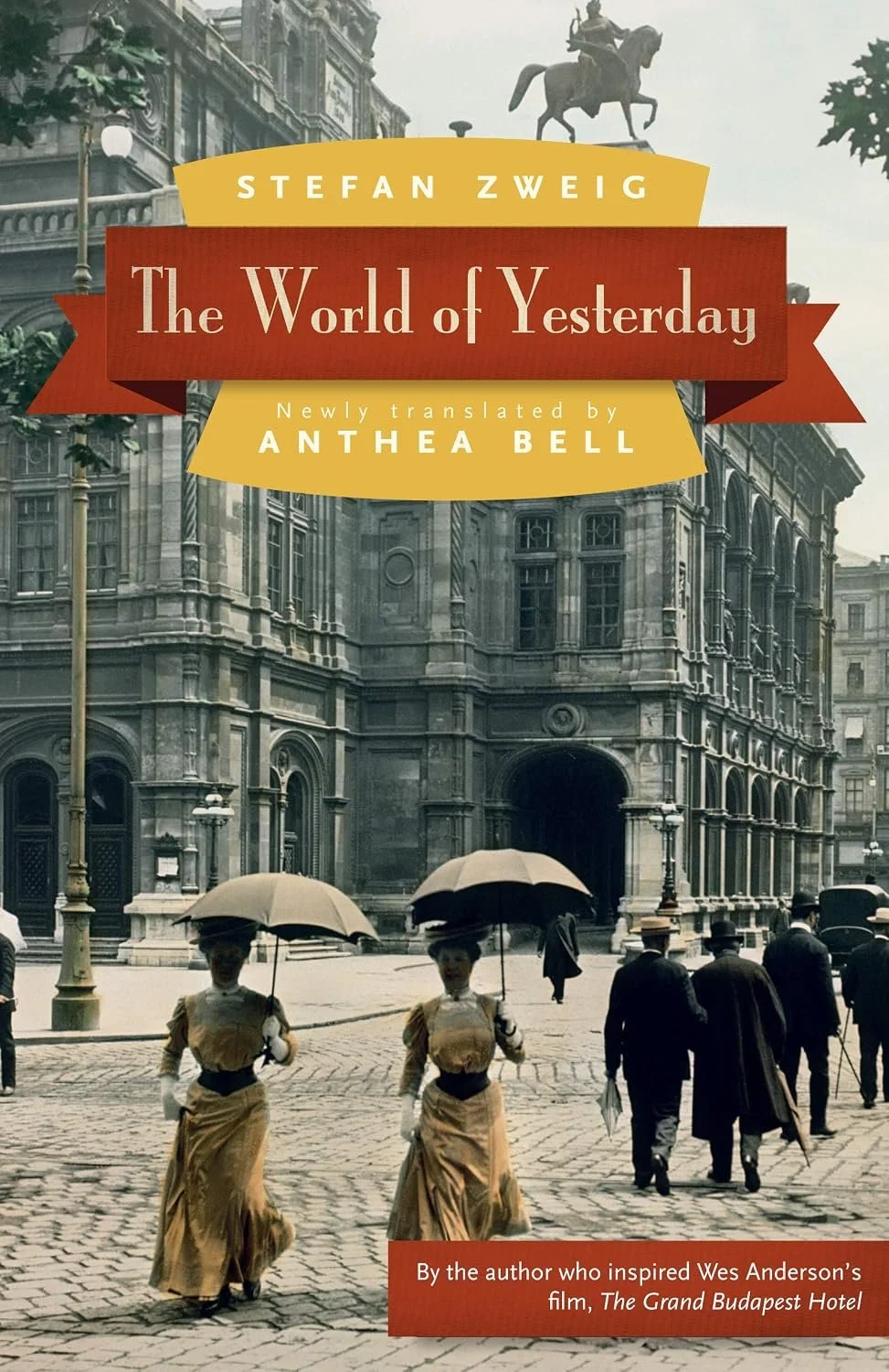 Cover of 'The World of Yesterday' by Stefan Zweig.