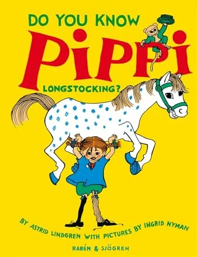 Pippi Longstocking by Astrid Lindgren book cover