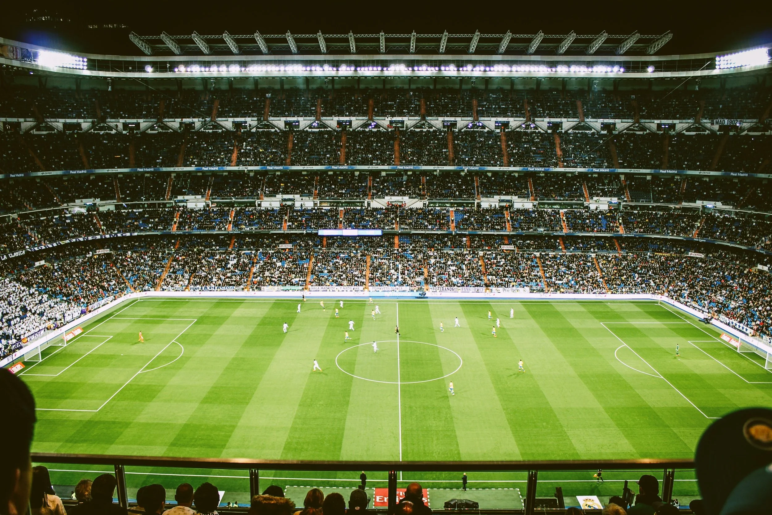 Real Madrid vs Atlético Madrid derby at Santiago Bernabéu, Madrid