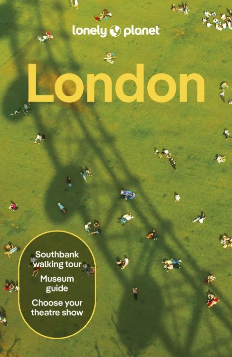 Cover of a Lonely Planet travel guidebook titled 'London' by Lonely Planet