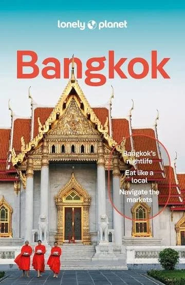 Lonely Planet travel guidebook cover for Bangkok.