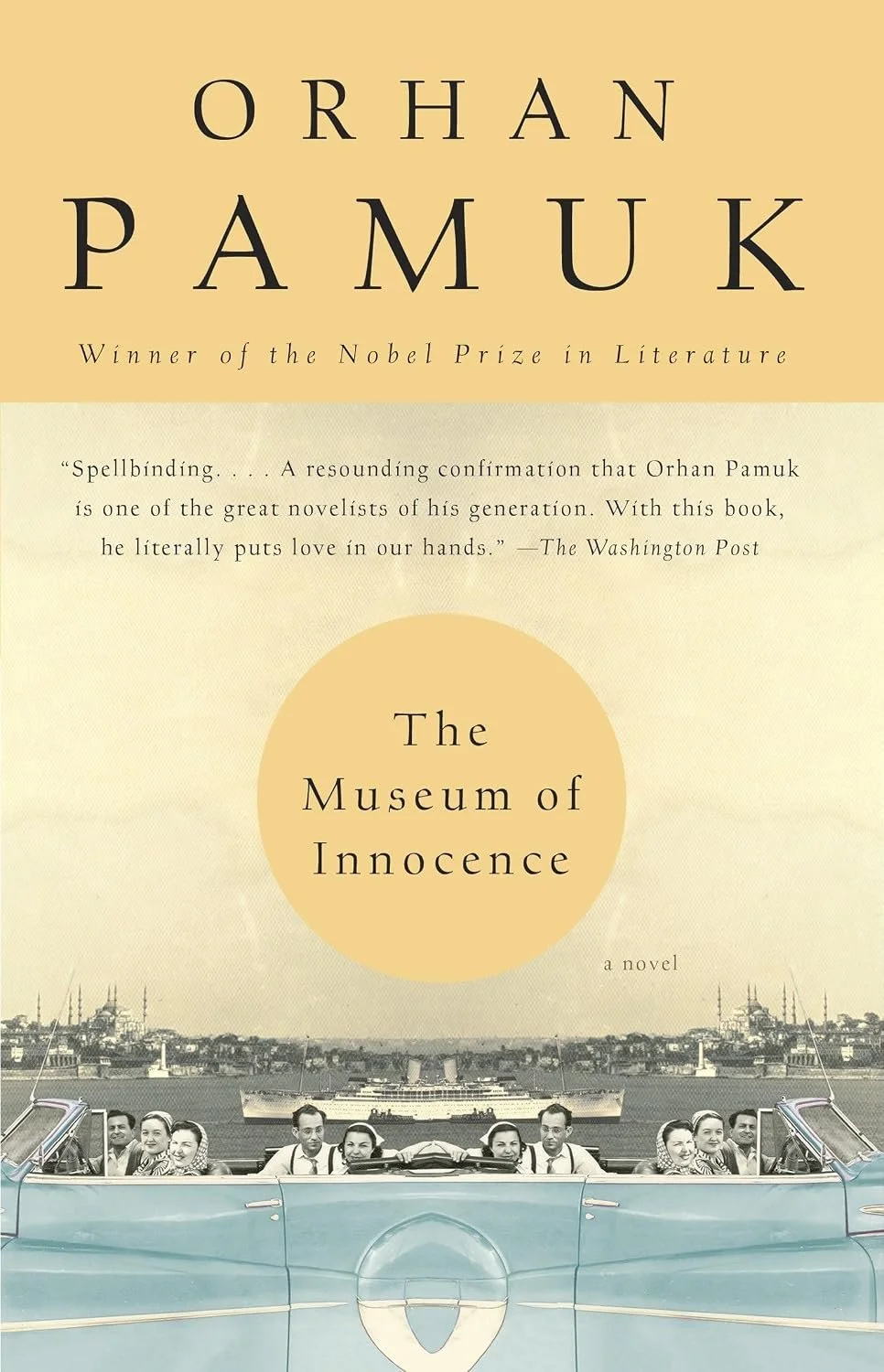 Book cover of 'The Museum of Innocence' by Orhan Pamuk.
