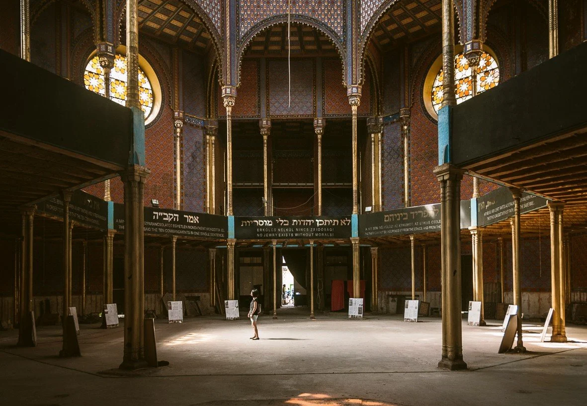 Rumbach Street Synagogue interior, Budapest