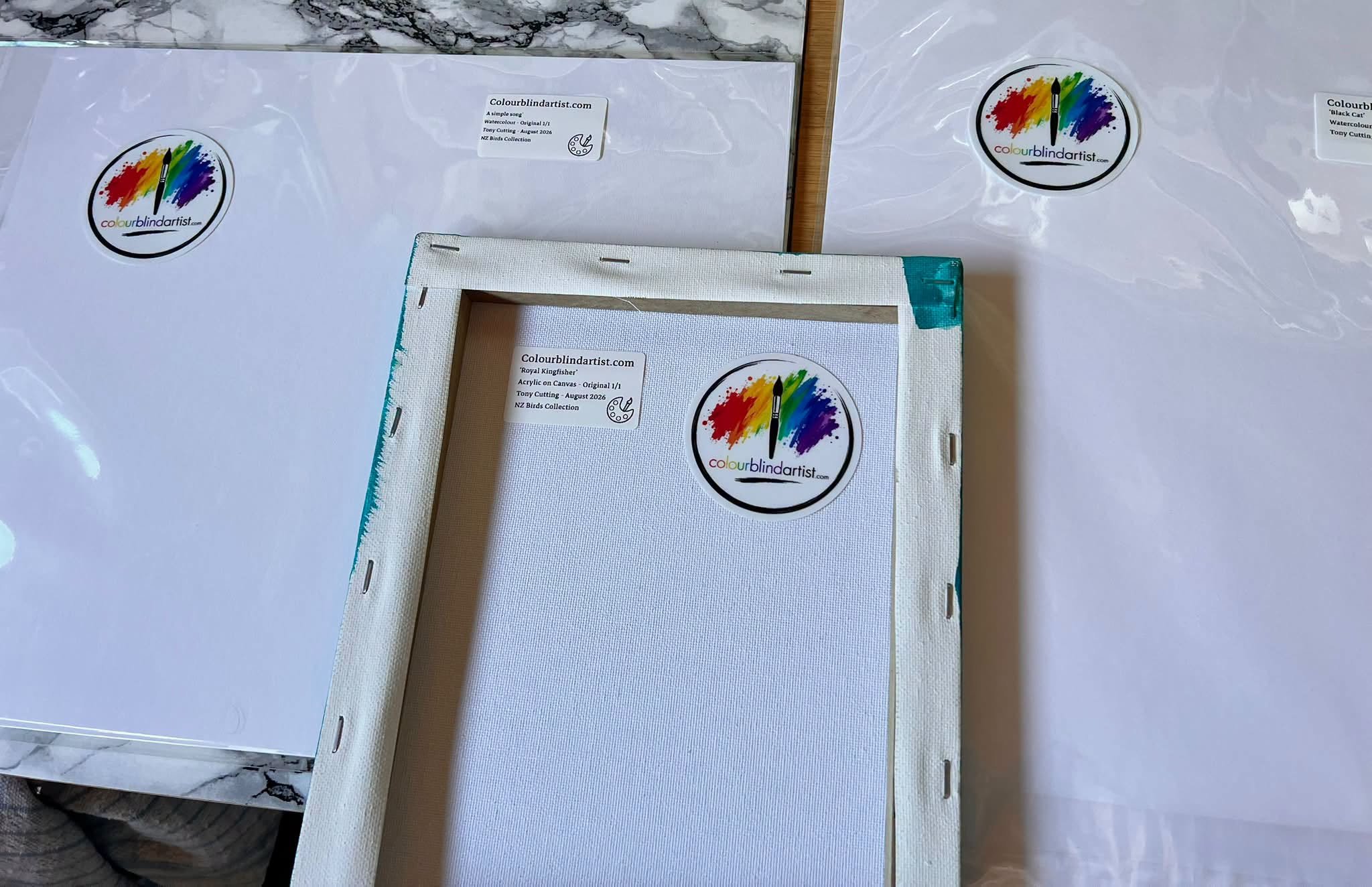 Vinyl Stickers arrive ….