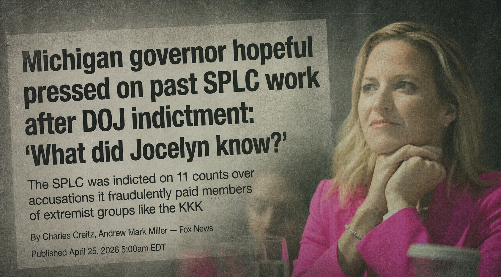 Benson Pressed About Past SPLC Work